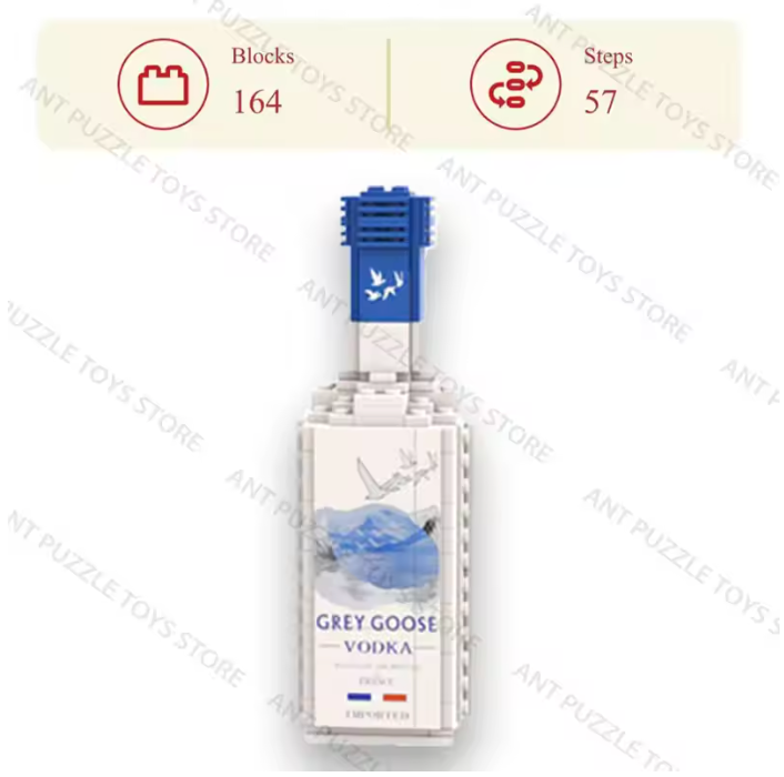 Grey Goose Brick Set